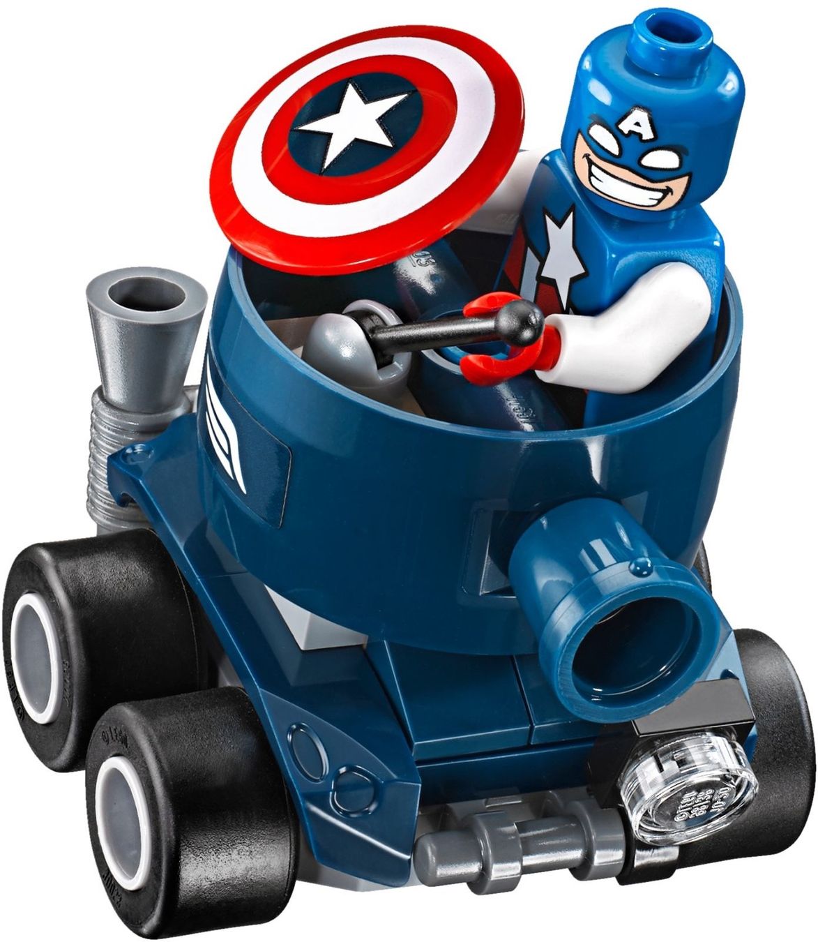 Lego Kit di costruzioni: LEGO 76065 MARVEL Mighty Micros Captain America vs. Red – Nuovo e nell'imballaggio originale da La Chaux-de-Fonds venduto da Aminos 2