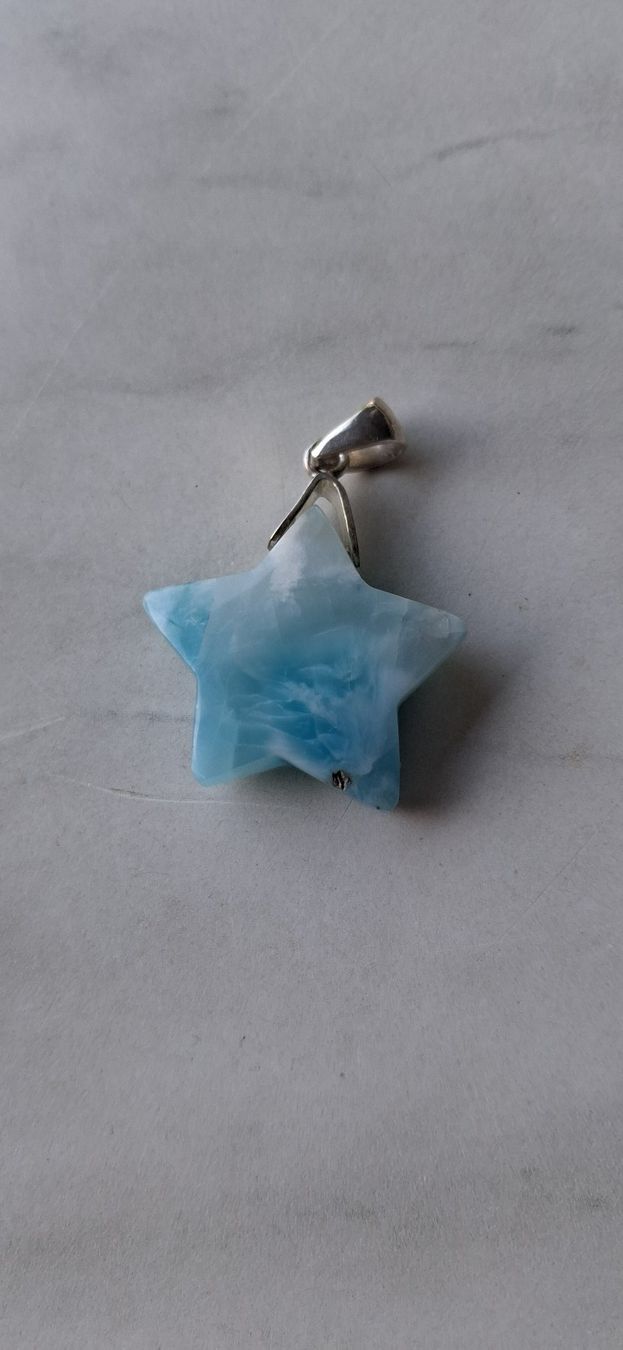 Pendentifs: Larimar Silber Anhänger "Stern" – Neuf avec emballage d'origine à Nürensdorf par Juergb 1