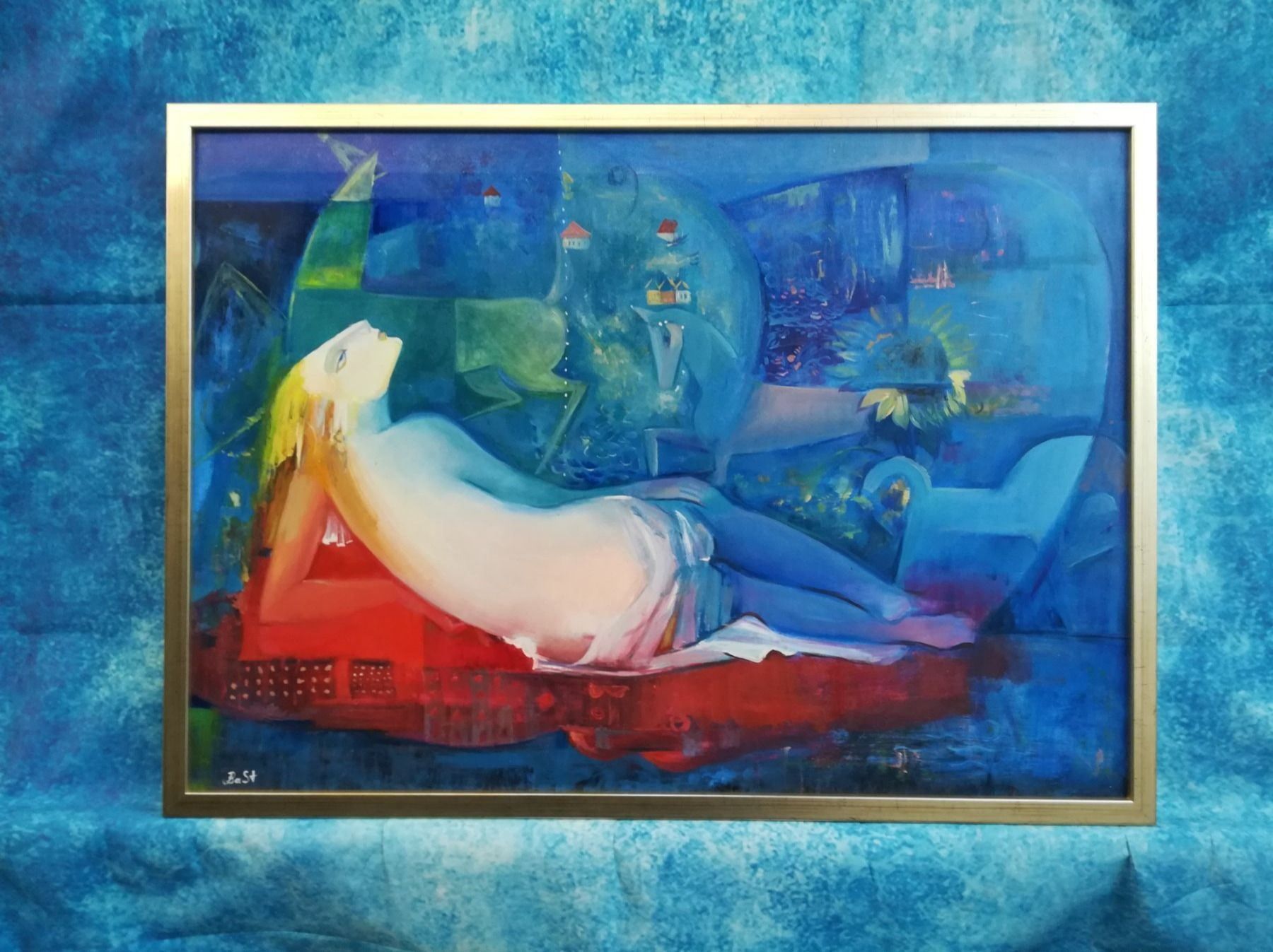 Gemälde: Im Stil von Marc Chagall – Neu und originalverpackt aus Udligenswil von beewhisperer 1