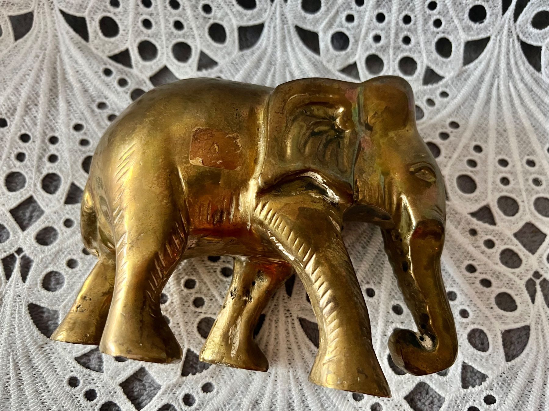 Statuette: Grosser Elefant Messing 2500 Gram – Usato da Frenkendorf venduto da Only1 7