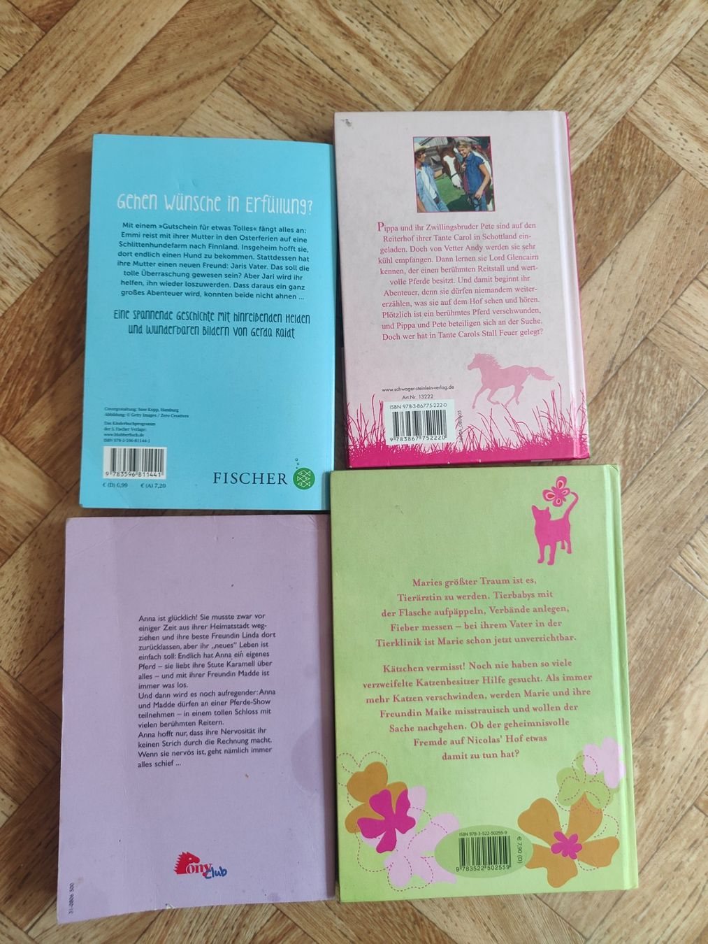 Libri: Set mit 4 Kinderbücher/ Jugendbücher – Usato da Schleitheim venduto da eug_1701 1