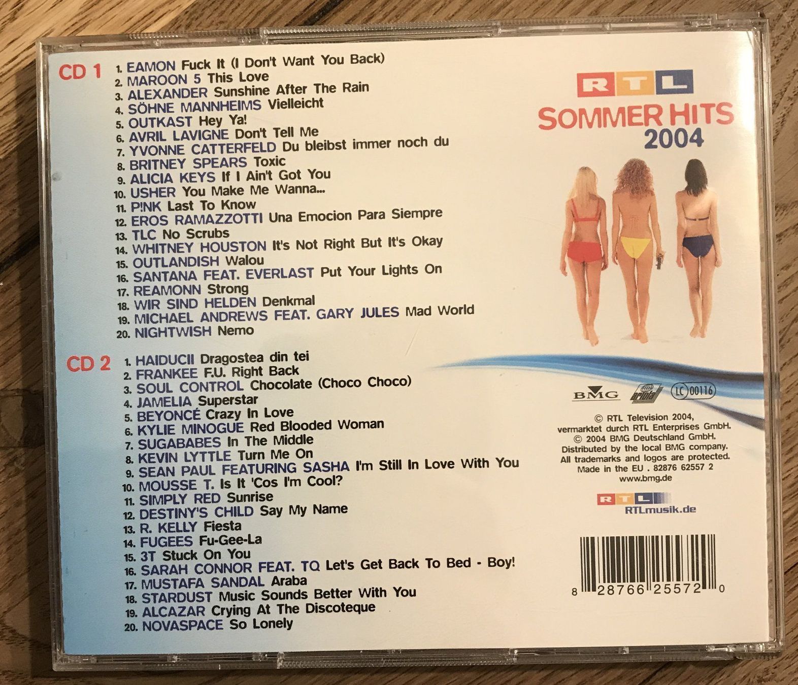 CDs: CD- RTL Sommer Hits 2004 – Gebraucht aus Guntershausen von Gloominati 1