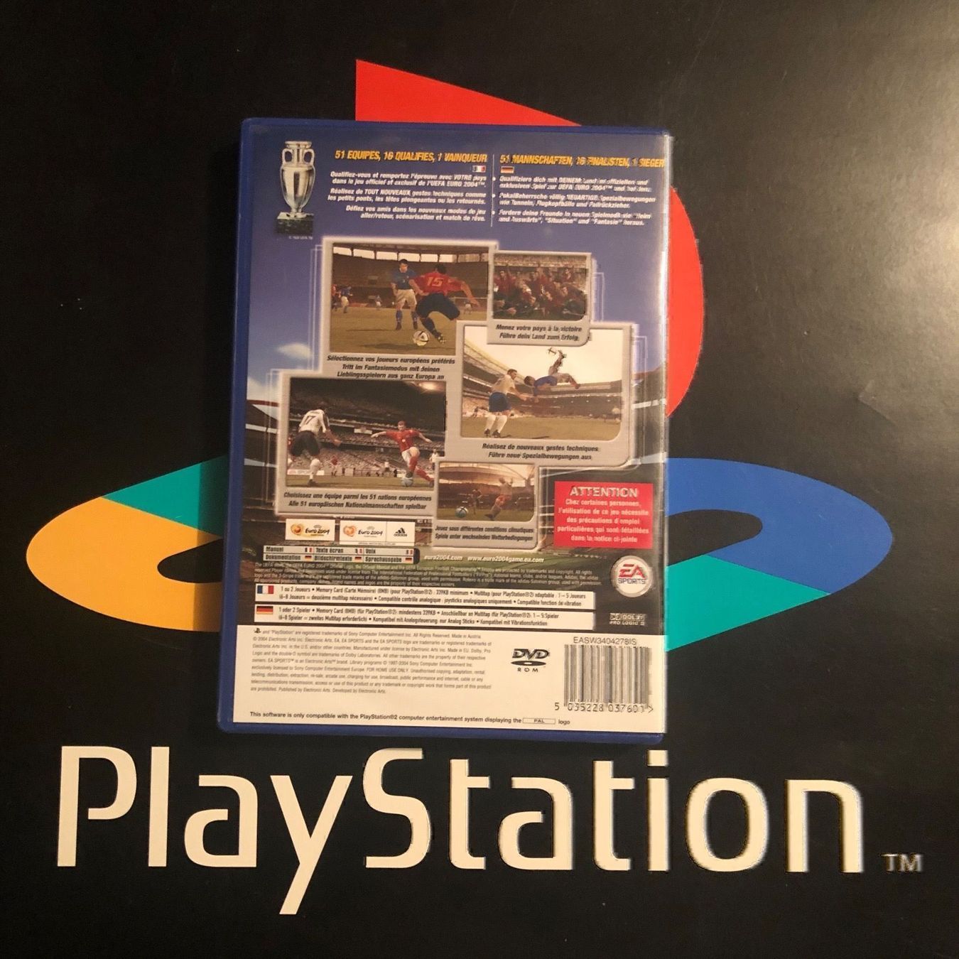 Sony Spiele: UEFA Euro 2004 für PS2 – Gebraucht aus Kestenholz von Mad18 1