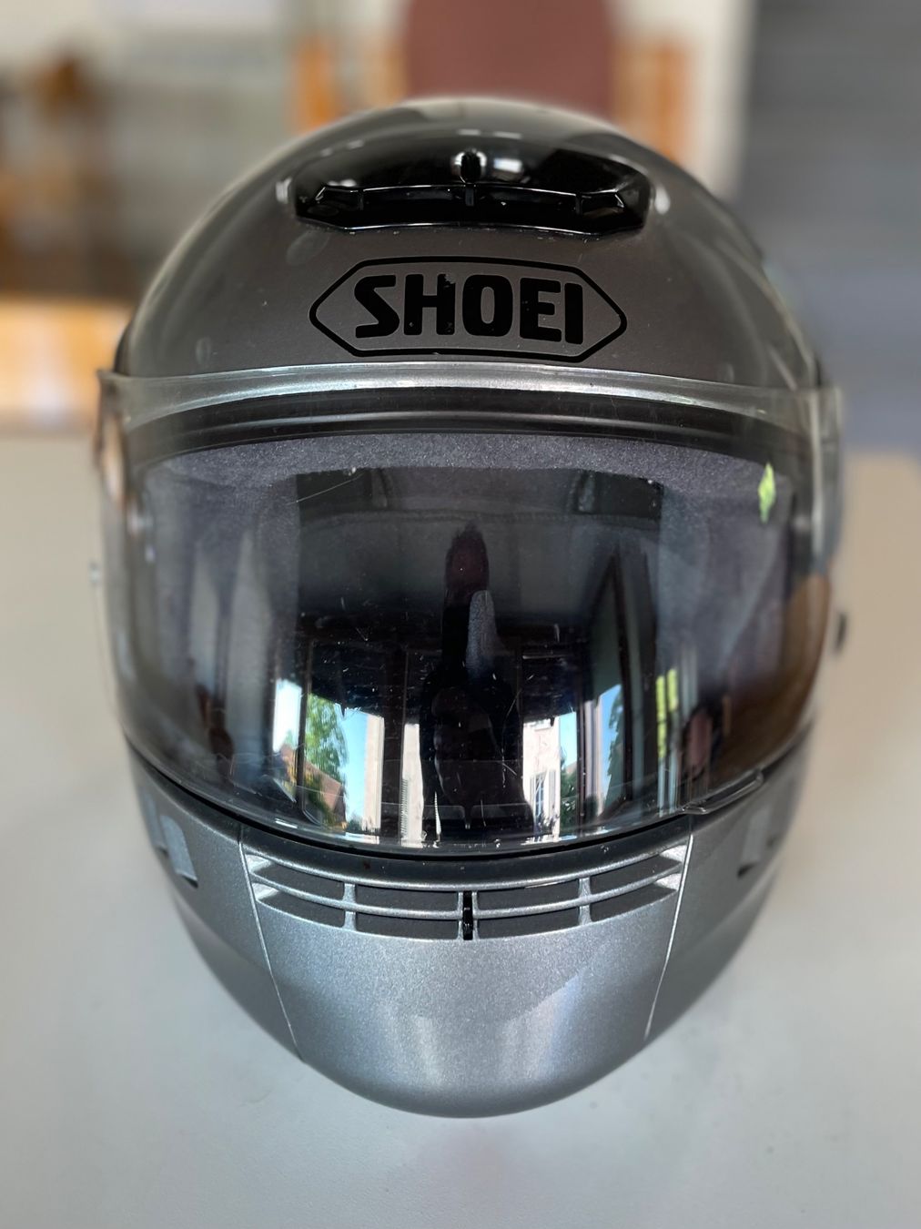 Caschi & visiere: Motorrad Klapphelm Shoei – Usato da Bülach venduto da allafaccia 1