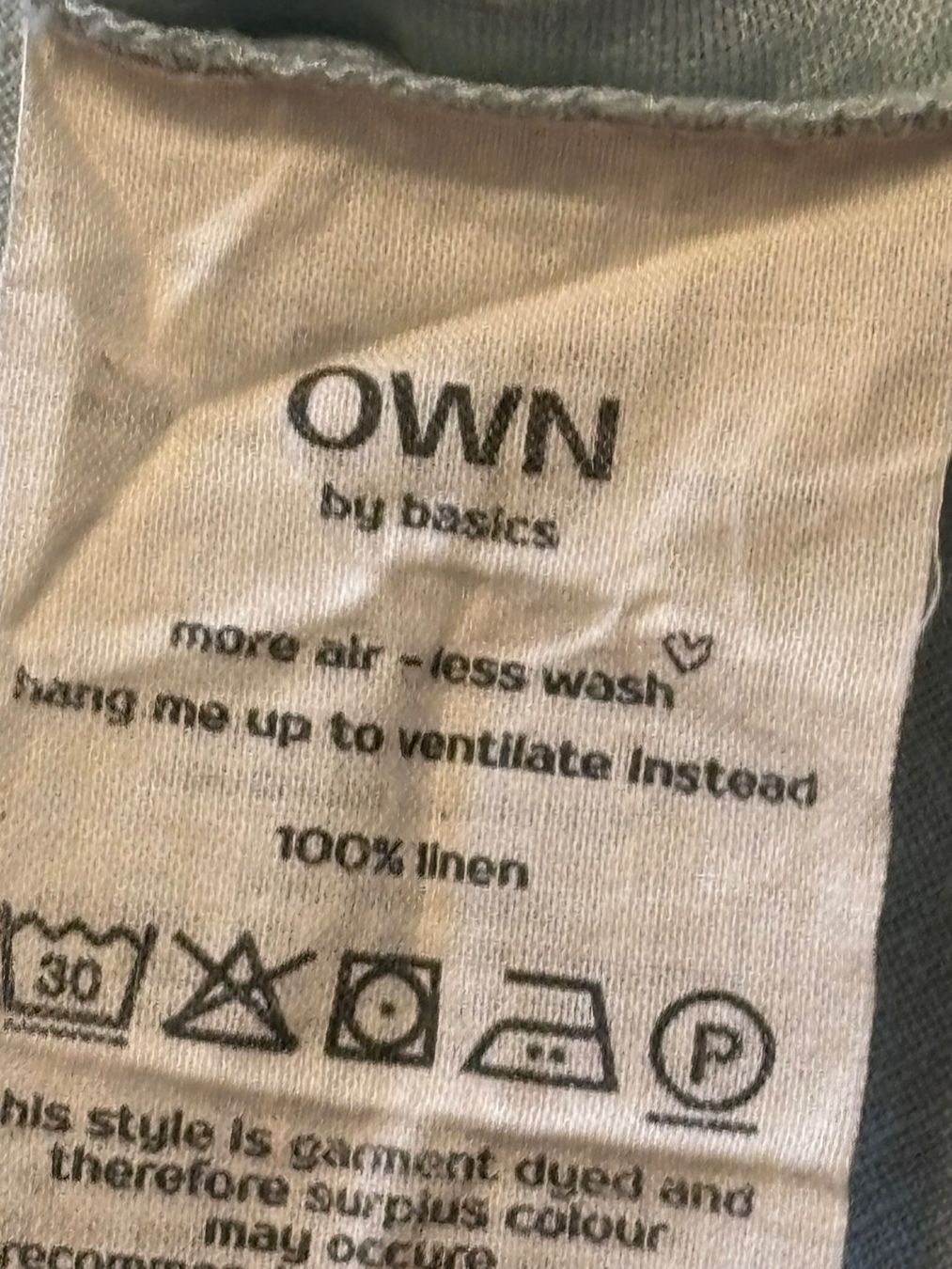 Tuniche: Own by Basics Tunika 100% Leinen – Usato da St. Margrethen SG venduto da dijanaO 9