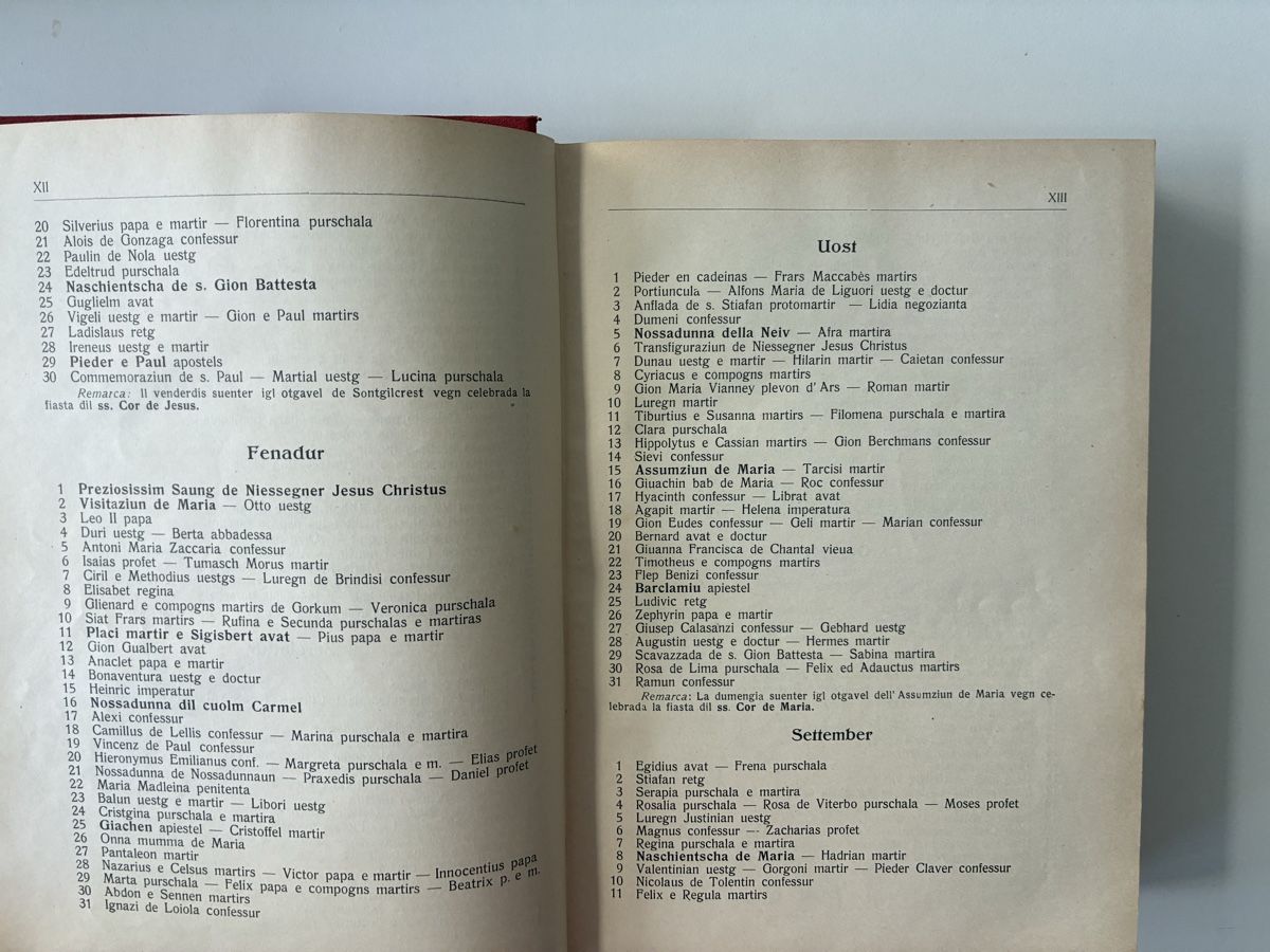 Livres: Cudisch dils Evangelis - 1930 – D'occasion à Chur par Knokno199 7