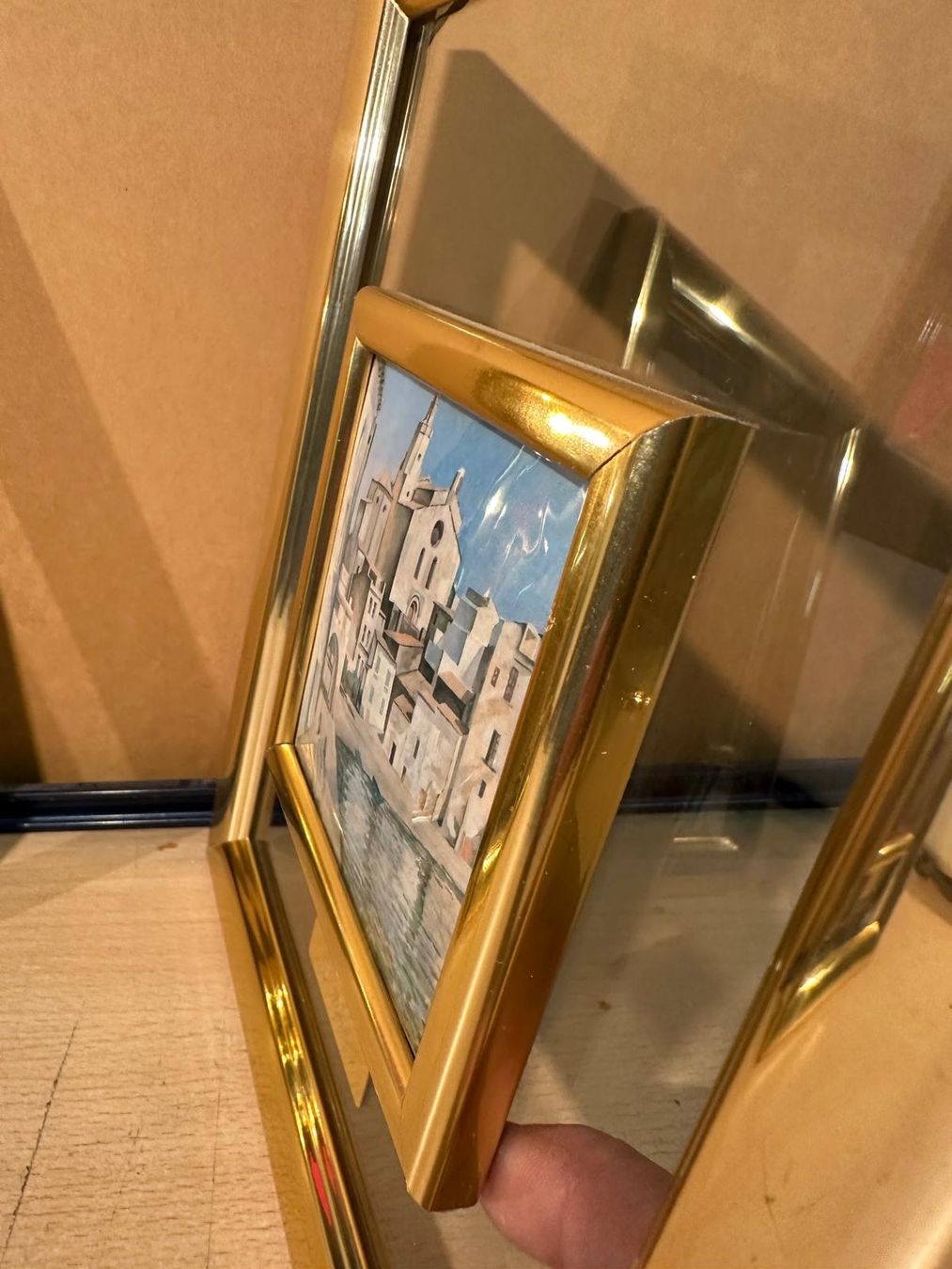 Gemälde: S. Dali Framed Print - Coastal Scene - Ready to Hang – Gebraucht aus Lausanne von vas_cdb2 4