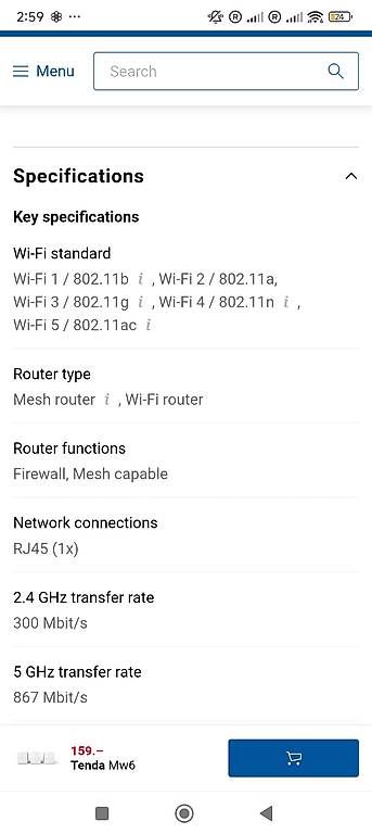 Modems & Router: Nova Mesh system wifi  – Gebraucht aus Vacallo von summerboyz 4