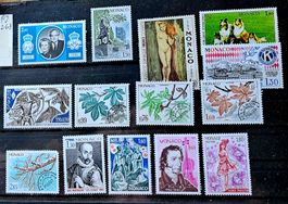 MONACO timbres neufs ** ~1980