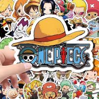 55 stk. Aufkleber Anime One Piece