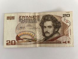 Österreich 1986, 20 Schilling