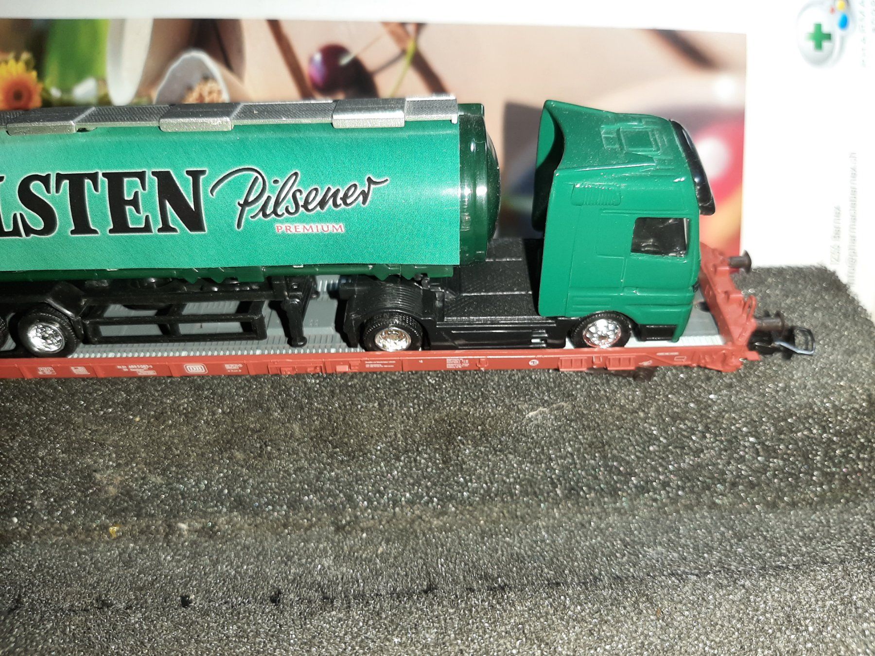 Fleischmann Trains électriques: FLEISCHMAN 2X 3211 AVEC CAMION REF. 36 – D'occasion à Avully par RIVALIS