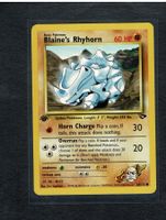 Blaine's Rhyhorn - 1st Gym Challenge