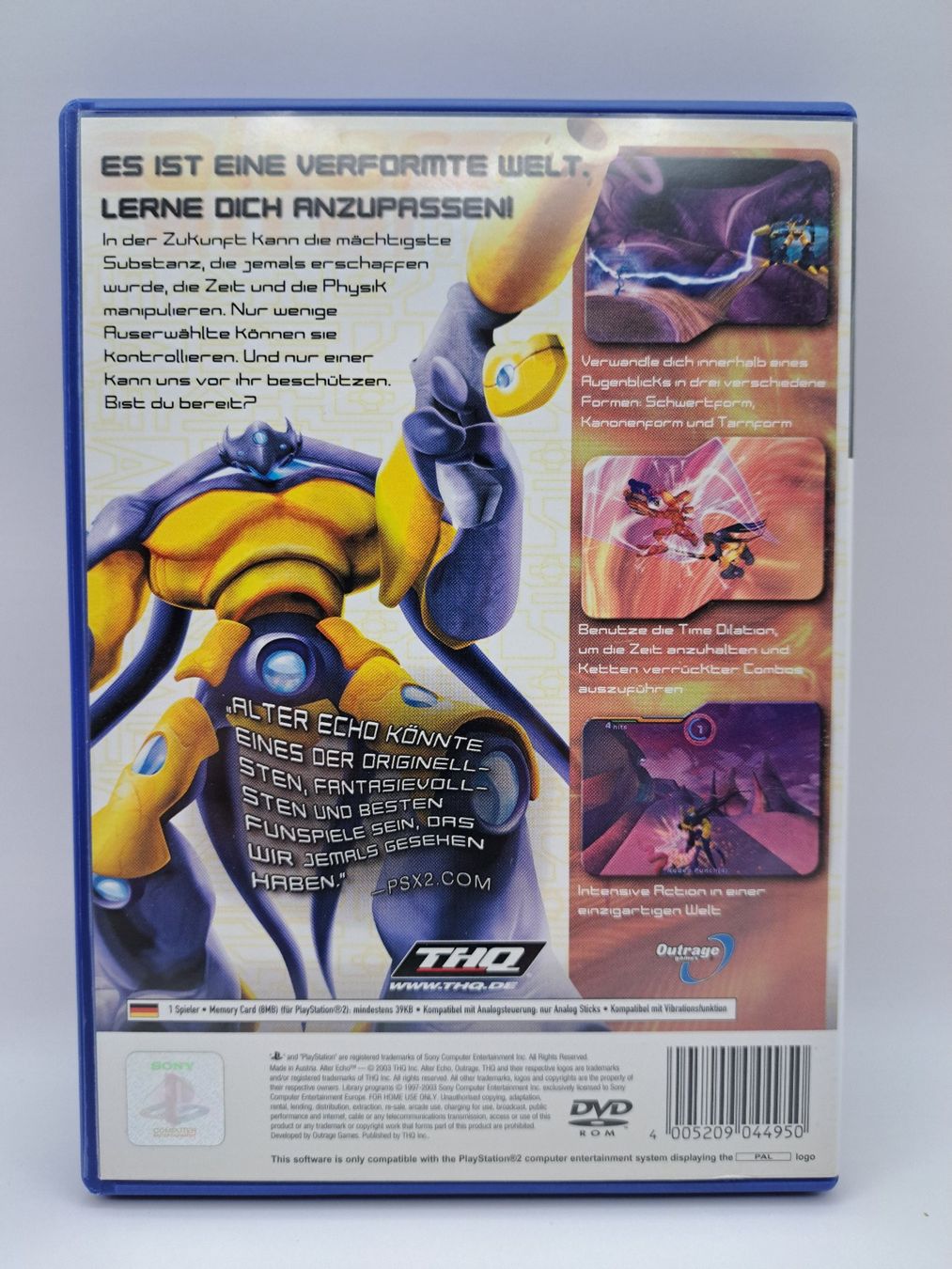 Giochi: Alter Echo DE/FR (Playstation 2/PS2) – Usato da Balgach venduto da Wasnwasn 1