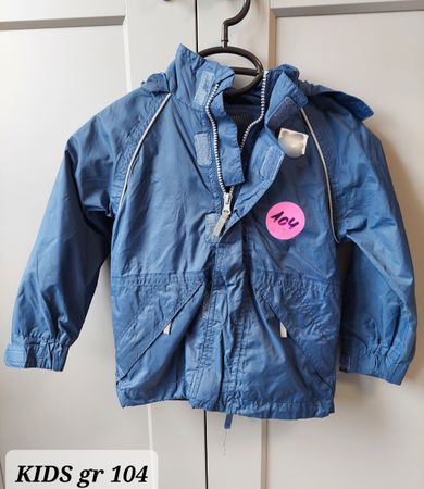 Regenanzug Kids blau Grösse 104 Set Jacke und Hose