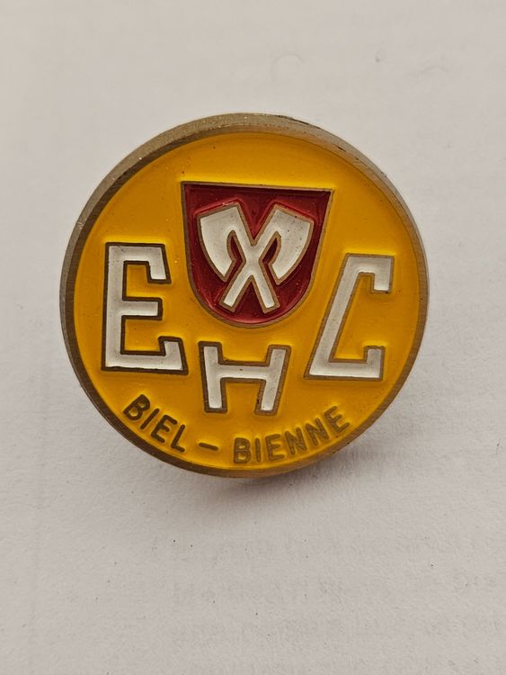 Maillot Hockey EHC Bienne Vintage - Blanc - Taille L - Suisse