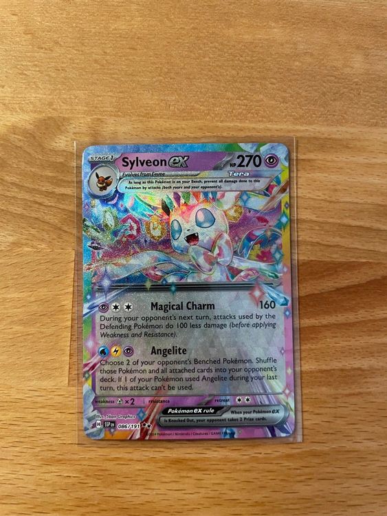 Pokemonkarte Sylveon EX Gebraucht In Arlesheim F r CHF 6 Mit 