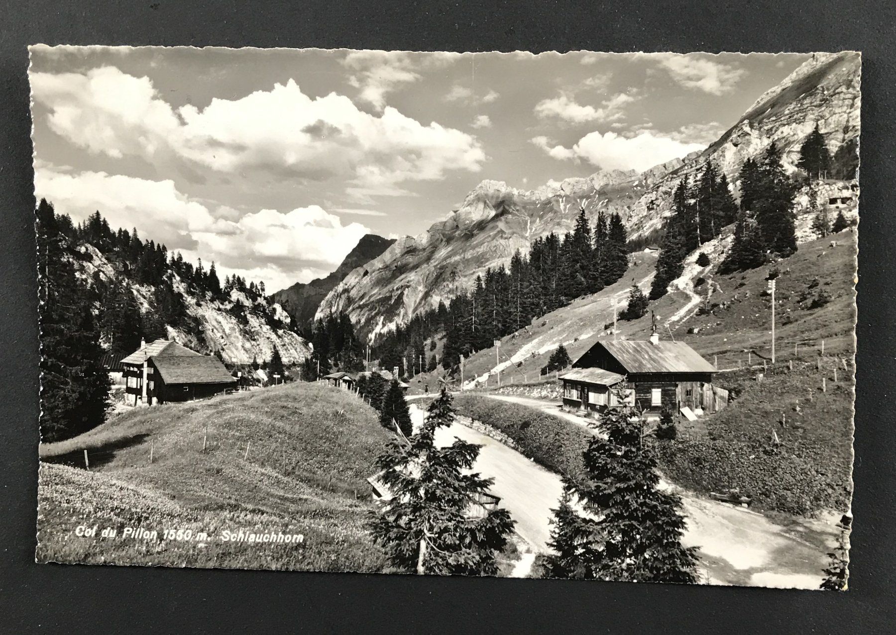 Cartoline postali: ALTE ANSICHTSKARTE COL DU PILLON – Usato da Ostermundigen venduto da wini63