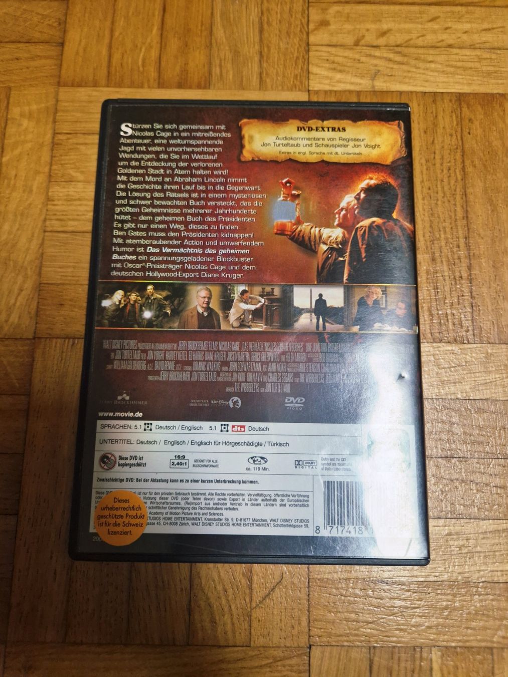 Tutti i DVDs: Dvd National Treasure2 – Usato da Stüsslingen venduto da white_angel86 1