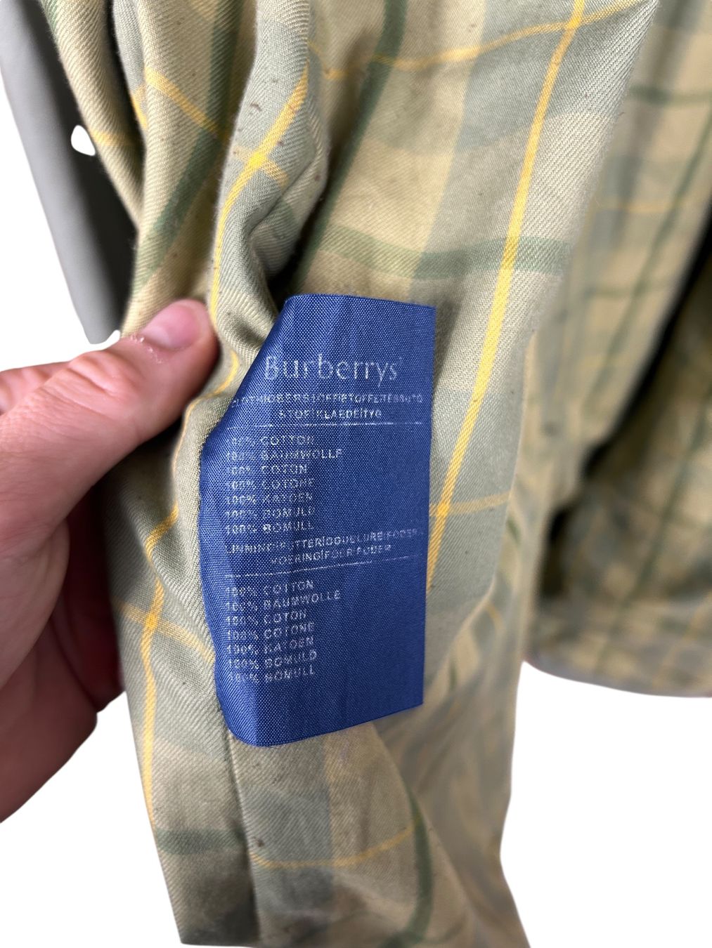 Burberry Cappotti: Trench-Coat Burberry Vintage Vert - 46 Regular – Nuovo (secondo la descrizione) da Hauterive NE venduto da Leo_o 7