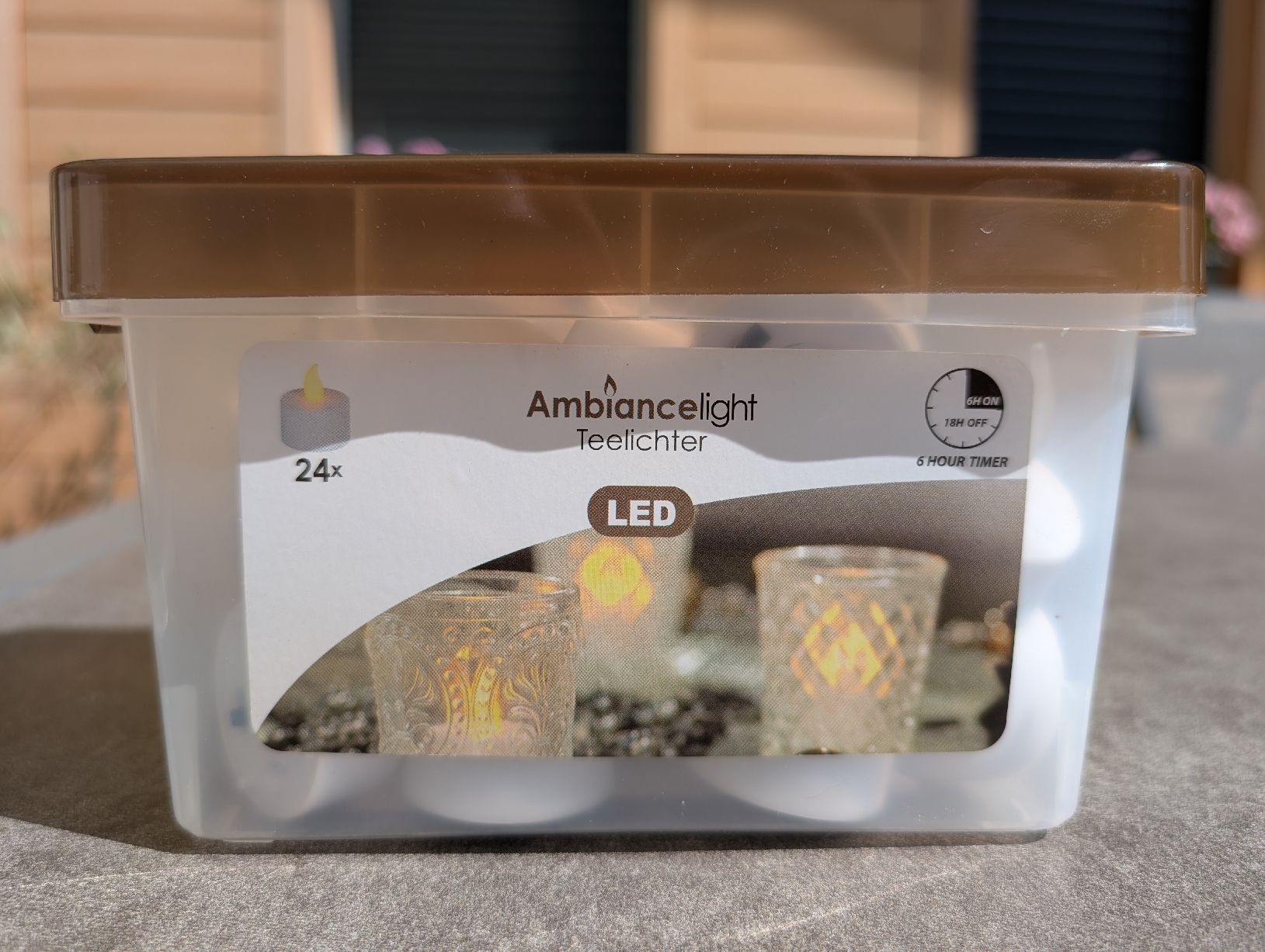 Candele: 24x LED Teelichter Ambiance-Light 6h Timer – Usato da Walterswil BE venduto da Cj29