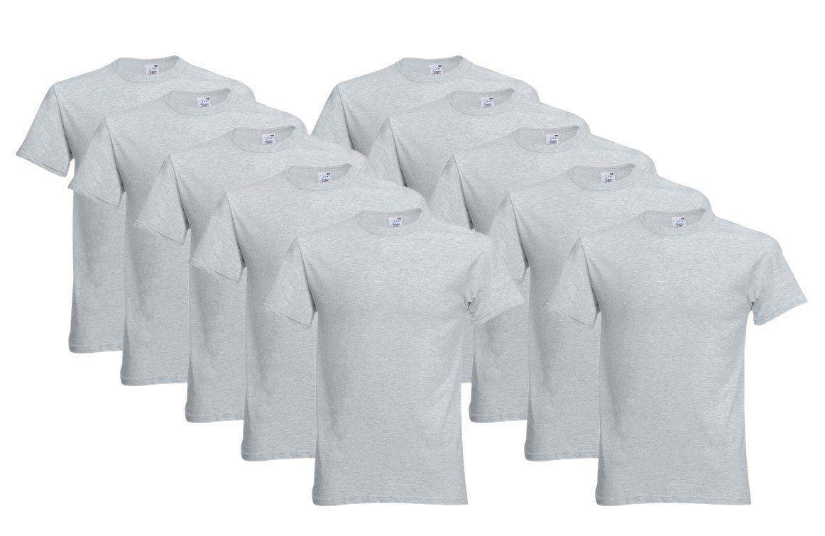 T-Shirts: T-Shirt 10er Pack Gröss M, Fr. 59.-  Grey – Neu und originalverpackt aus Ebmatingen von textil-discount