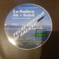 Autocollant ø13cm le Salève