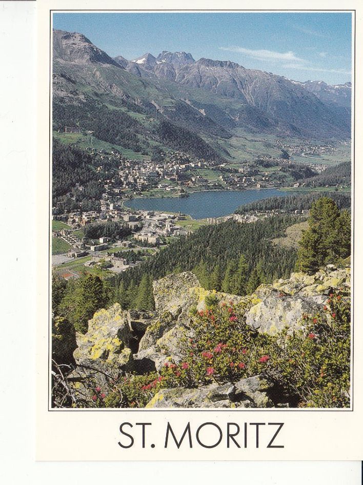 Cartoline postali: St. Moritz 11 um 1995 – Usato da Bürglen TG venduto da StampGraf