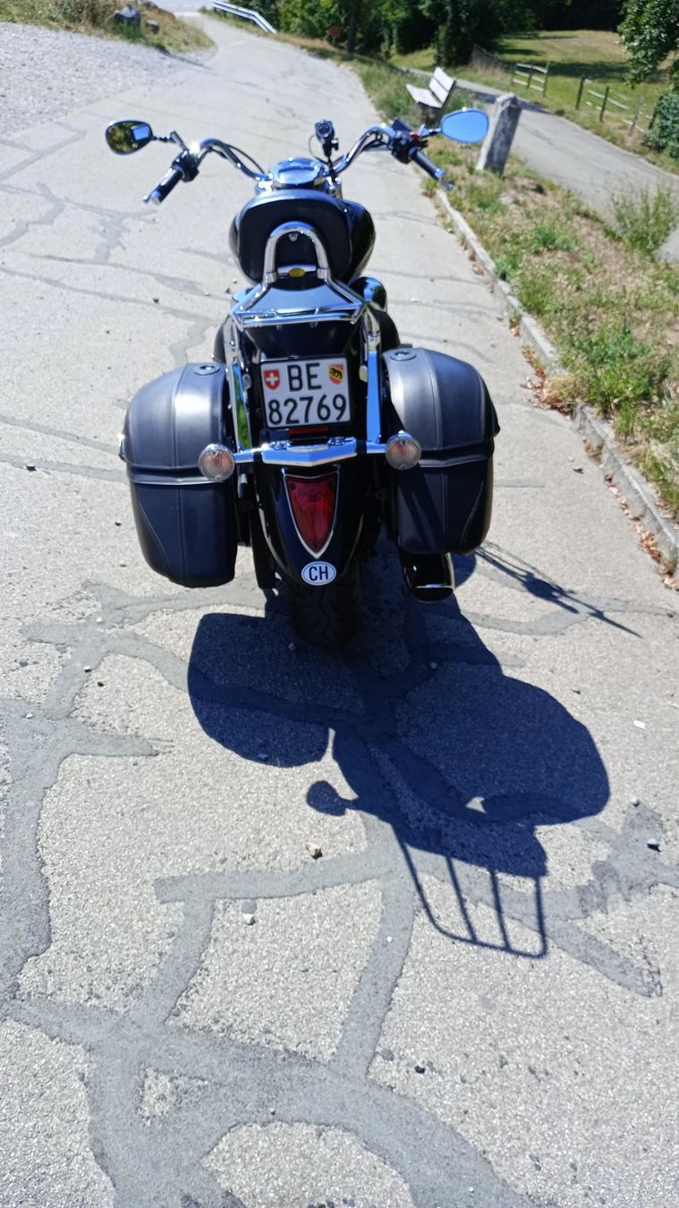 Yamaha Chopper: Yamaha XVS W1300A Midtnight Star – Usato da Schalunen venduto da leinad03 7