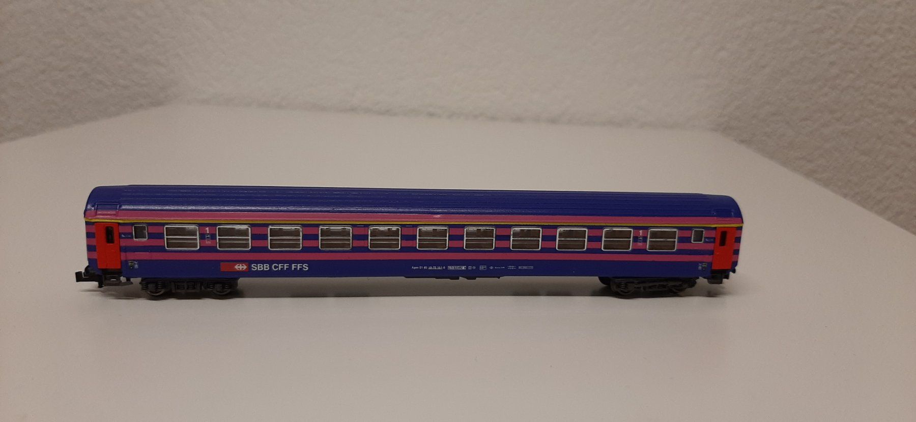 Modellini di ferrovie: Voiture Apm ex couchettes – Usato da Colombier NE venduto da Couscous12 2