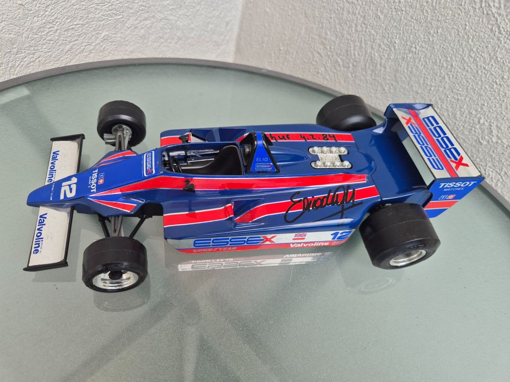 Lotus MK81 Tissot mit Elio De Angelis Autogramm. 1:16 (Gebraucht) in ...