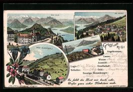 Litho Rigi, Rigi-Klösterli, Känzeli, R