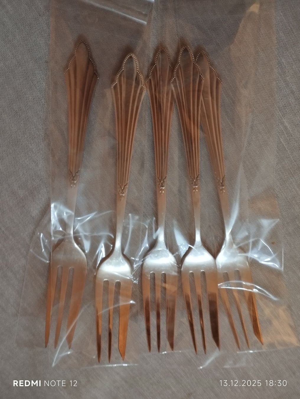 WMF Fourchettes: WMF Fächer, versilbert / 5 Dessert Gabeli – D'occasion à Rorschacherberg par Giova1922 1