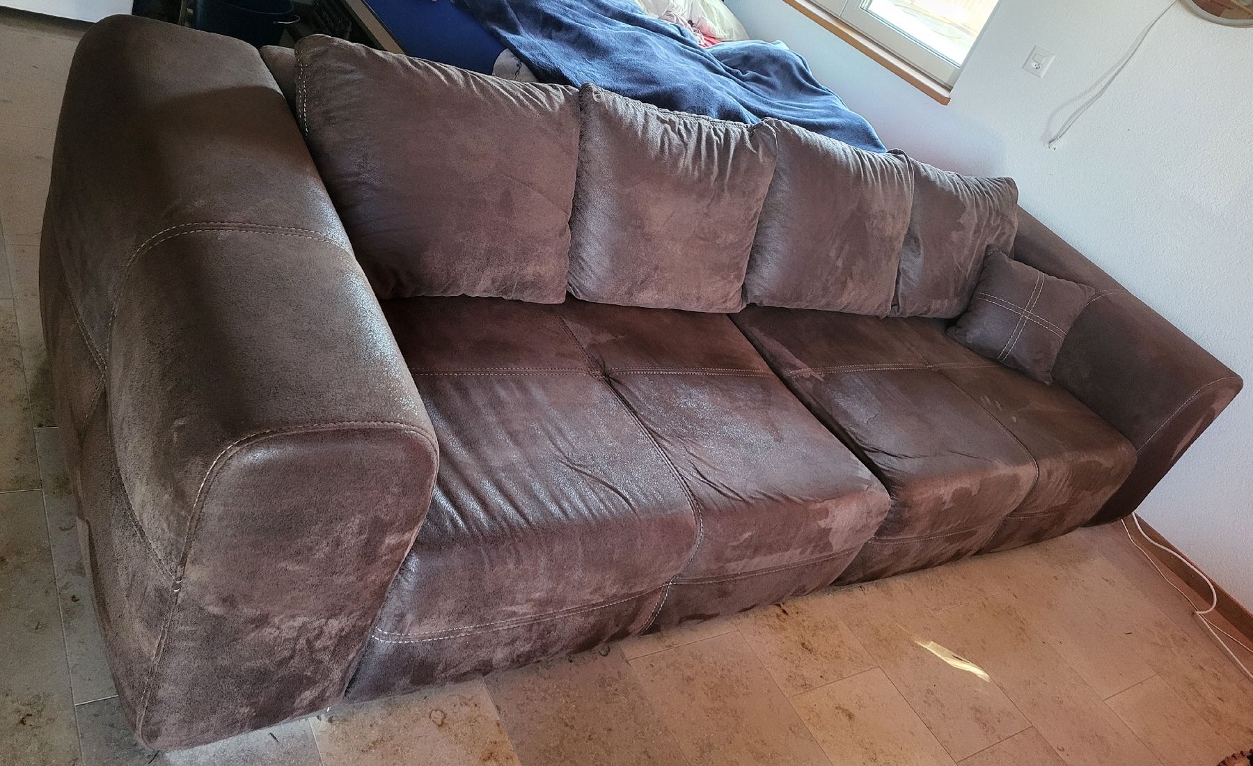 Divani: Grosses Sofa Braun – Usato da Bern venduto da jea_756n 2