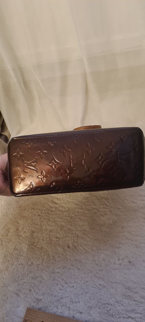 Louis Vuitton Borse da donna: Louis Vuitton Tasche Monogramm Vernis braun – Usato da Rebstein venduto da Soju3 6