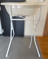 Rotho Babybadewanne mit Gestell / Ständer und Schlauch