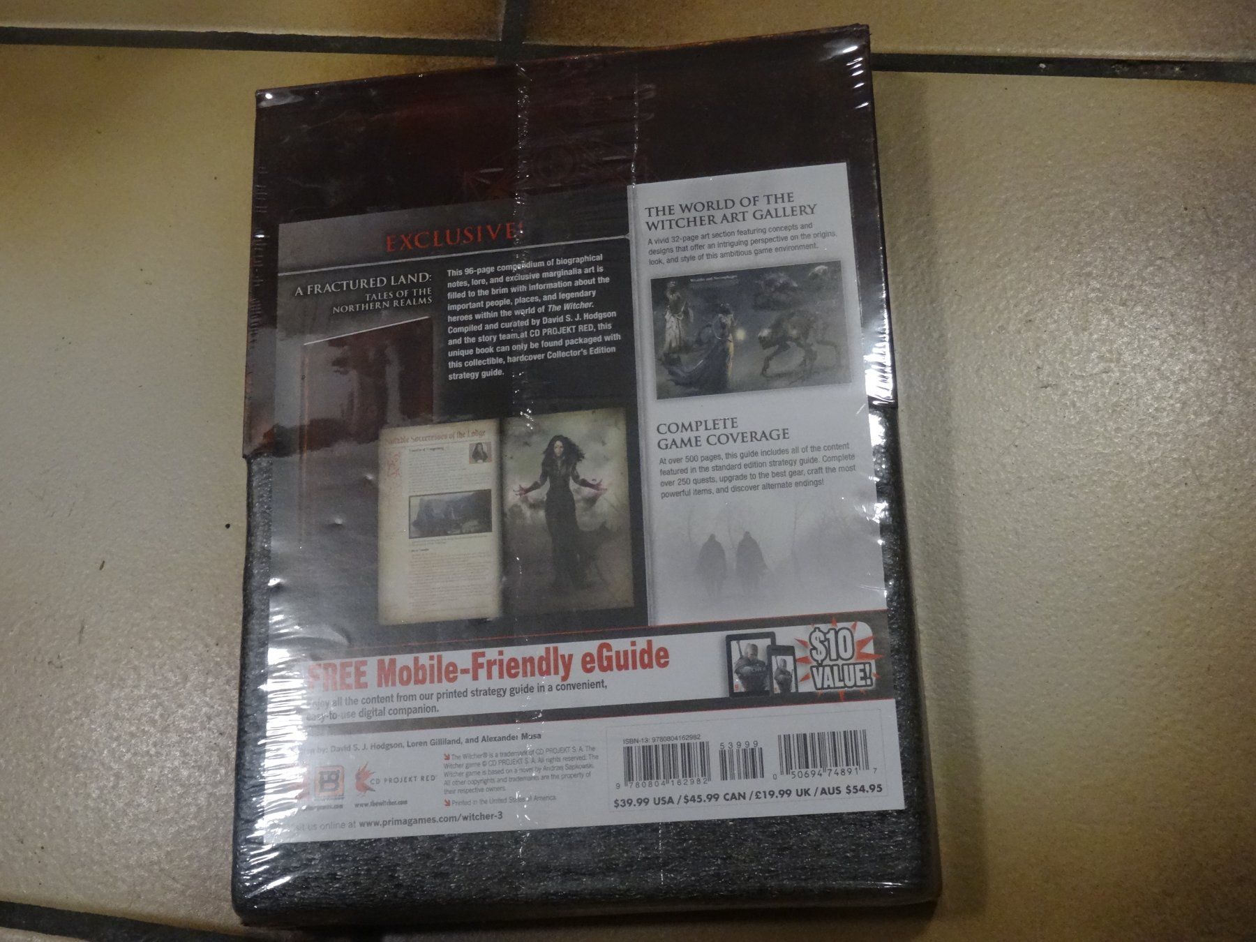 Giochi: The Witcher 3: Wild Hunt Artbook & Strategy Guide Buch – Nuovo e nell'imballaggio originale da Olten venduto da Disc-Ausverkauf 1