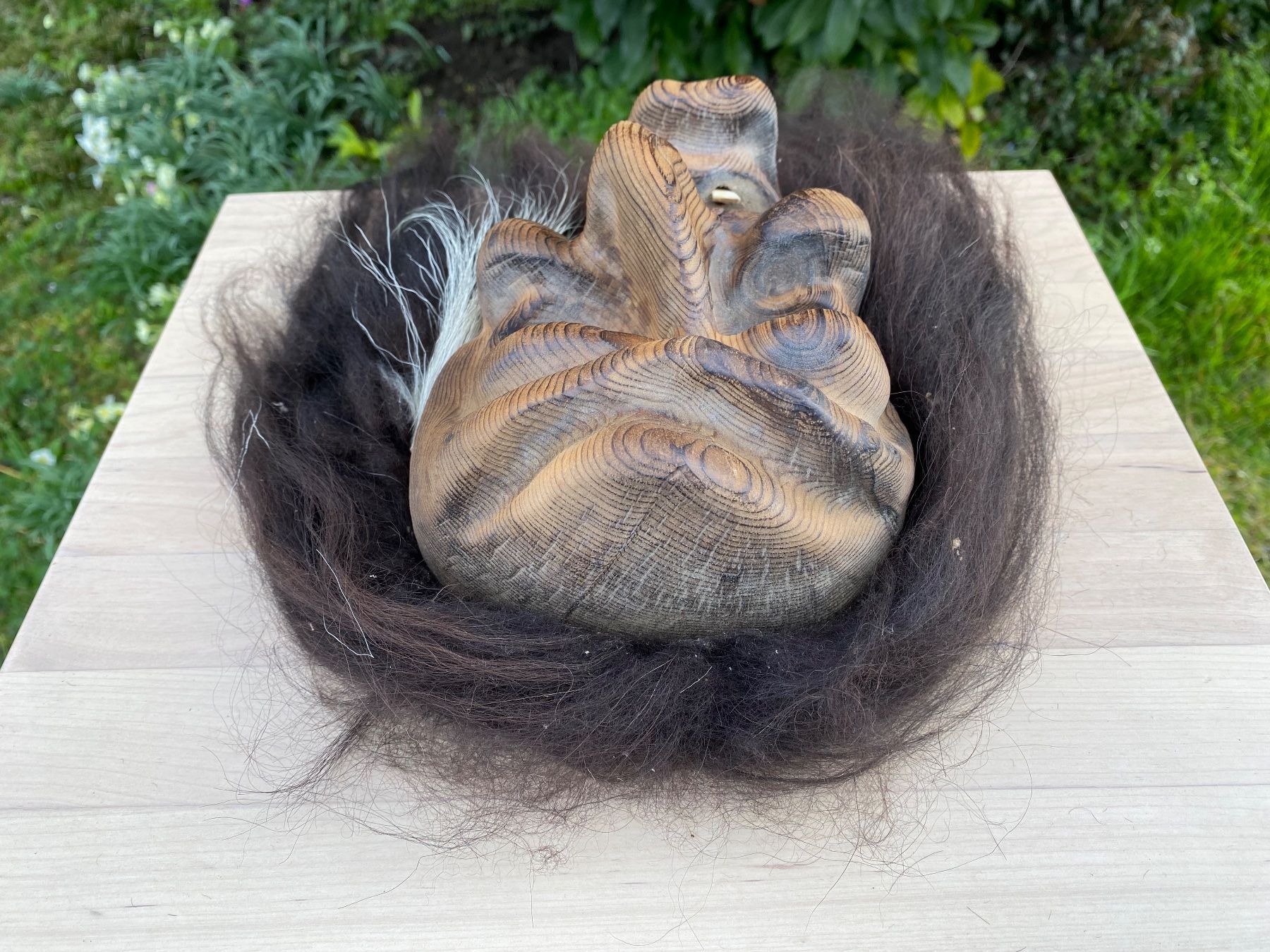 Sonstige Antiquitäten & Kunst: sehr schöne Walliser / Lötschentaler Holzmaske – Gebraucht aus Feldbach von Fea1 5