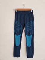 Damen Funktionshose / Leggings – Dunkelblau/Türkis – Gr.M