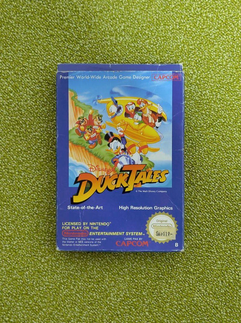 Nintendo Giochi: NES DuckTales Capcom OVP PAL-B / FRG – Usato da Birwinken venduto da GTOrg