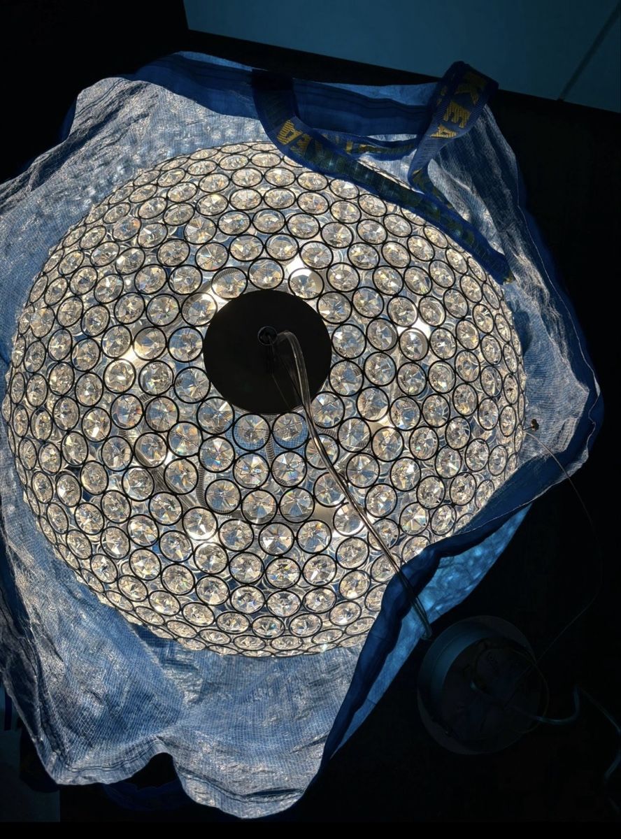 Pfister Lampadari & plafoniere: Edle Kristall Hängeleuchte – Usato da Wabern venduto da alestae 1