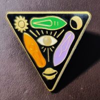 T599 - Kunst Pin Das Auge