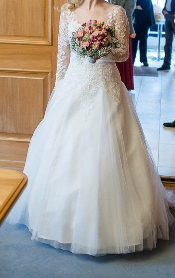 Vestiti: Hochzeitskleid Grösse 38 – Usato da Stetten AG venduto da Mahal88 5