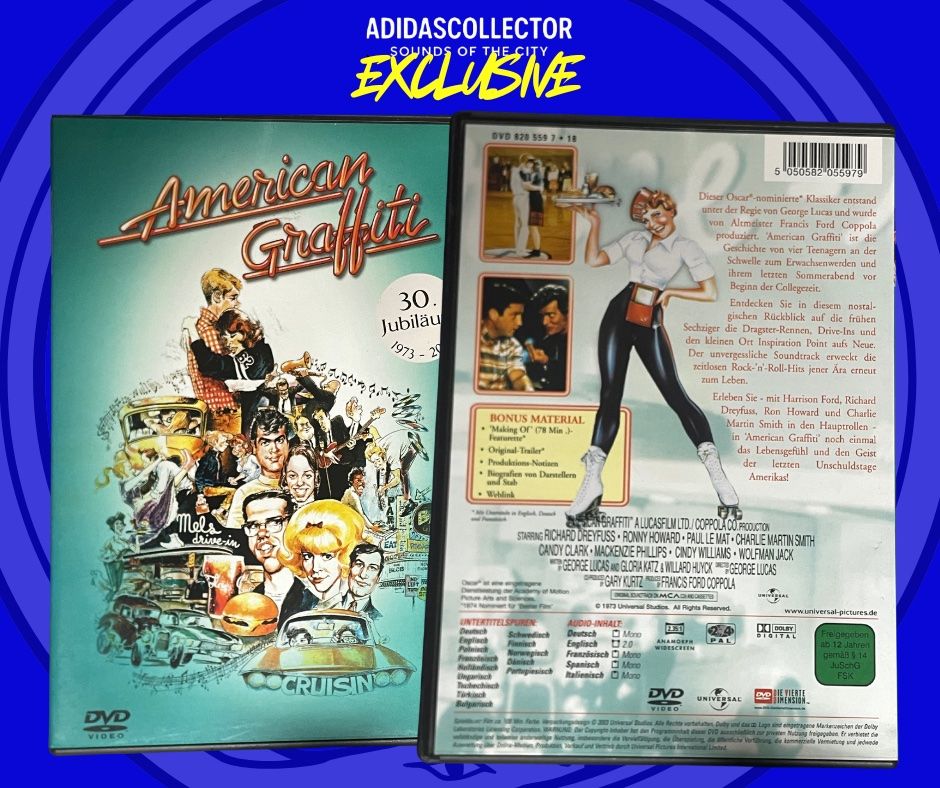 Alle DVDs: American Graffiti DVD - Kultfilm / Comedy ' – Gebraucht aus Muri b. Bern von AdidasCollector