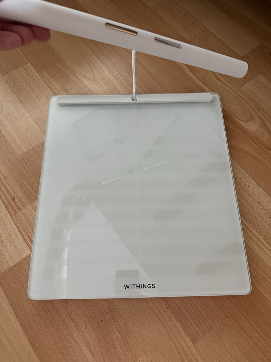 Withings Personenwaagen: Withings Body Scan weiss – Gebraucht aus Buttwil von Volcano 1