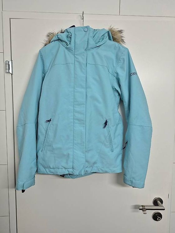 Winterjacke Damen Turkis