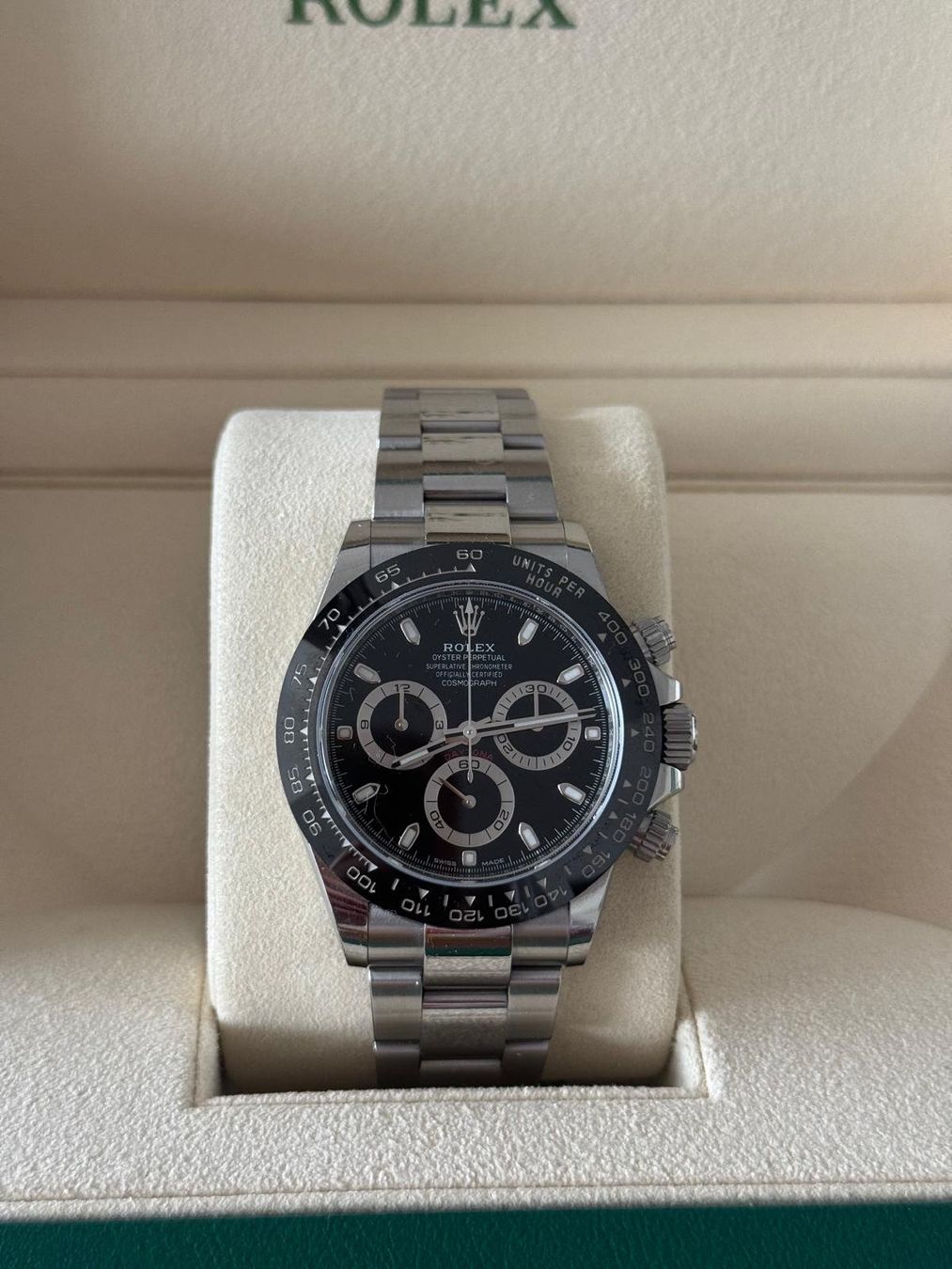 Rolex Uhren: Rolex Daytona Stahl schwarz – Gebraucht aus Kloten von dermedic22 1