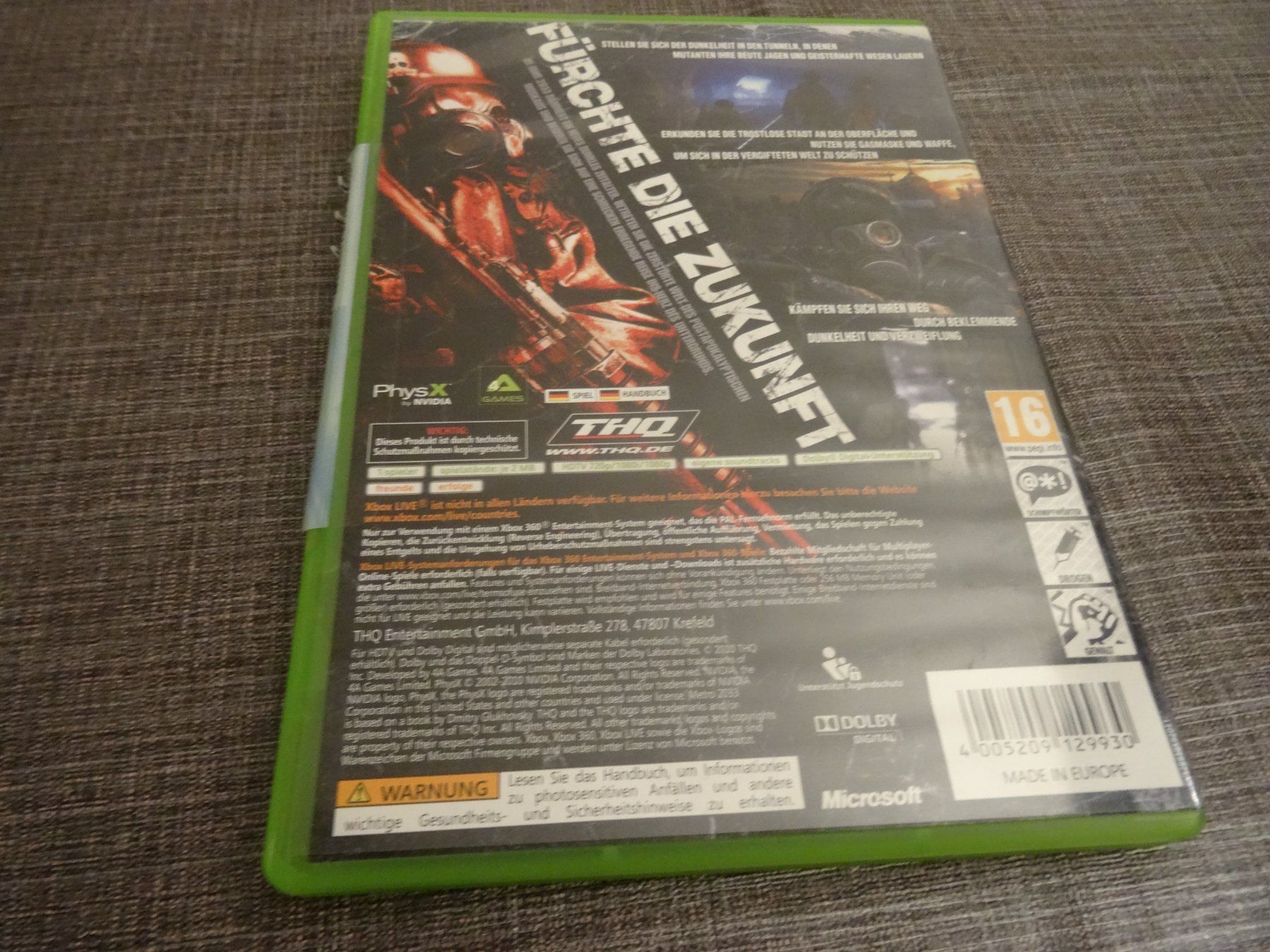 Microsoft Giochi: Metro 2033 - Xbox 360 Spiel – Usato da Olten venduto da Disc-Ausverkauf 2
