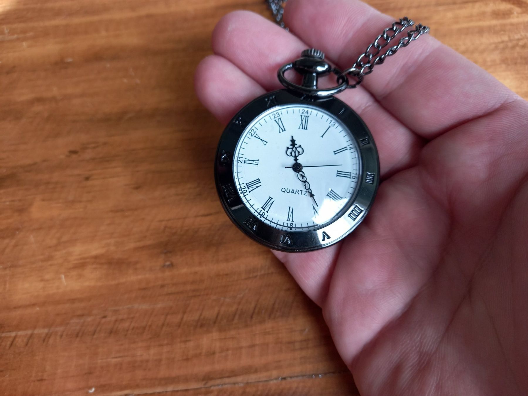 Orologi: Schwarze Taschenuhr – Nuovo e nell'imballaggio originale da Lausanne venduto da WATCH-WORLD 4