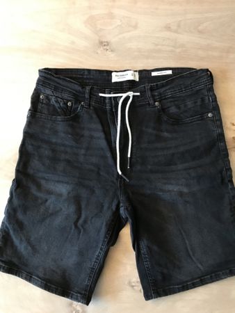 Jeans-Shorts schwarz